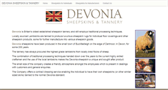 Desktop Screenshot of devoniaproducts.co.uk